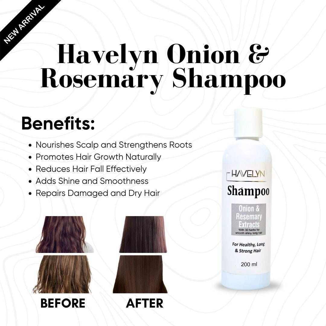 Havelyn Onion & Rosemary Shampoo